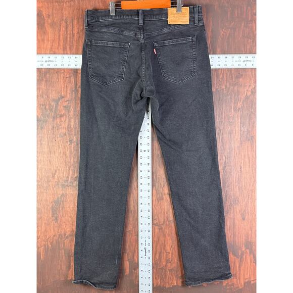 Levi’s Premium Lot 511 Big E Orange Tag Denim Jeans Pants Black Mens 34x32 EUC - Picture 8 of 12